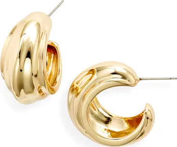 Ridged Hoop Earrings | Nordstrom