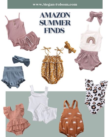 Cute baby girl outfits for summer and summer toddler girl outfits! 

#LTKSeasonal #LTKkids #LTKbaby