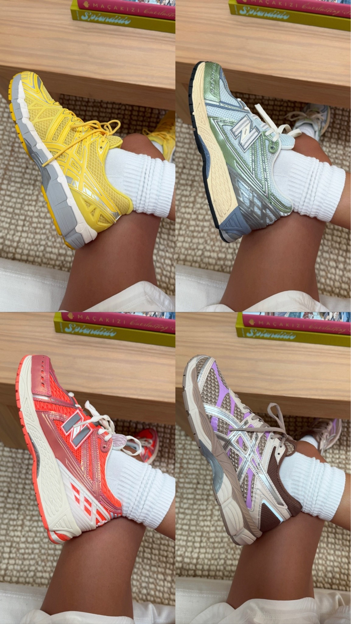 Non boring sneakers!!! I take true size in all of them!