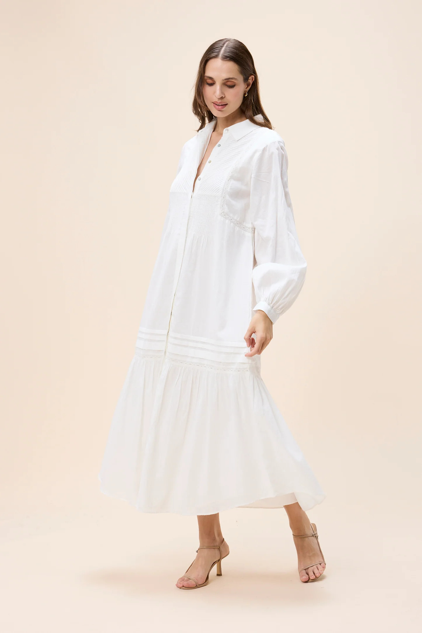 Cleobella - Doutzen Midi Dress - Ivory | Jones & Daughters