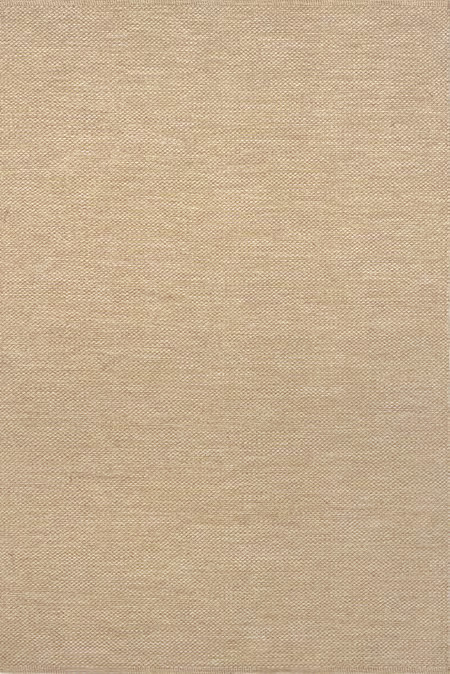 Beige Cotton Solid Area Rug | Rugs USA