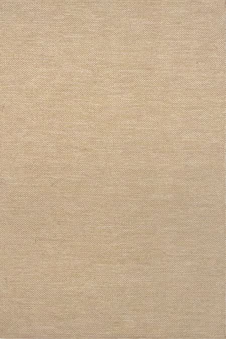 Beige Cotton Solid Area Rug | Rugs USA