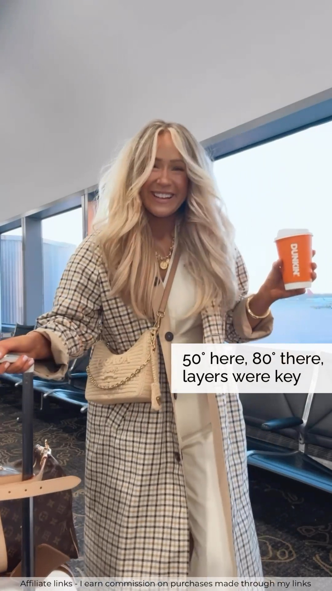 Affiliate links - I earn commission on purchases made through my links | airport travel outfit 

#LTKTravel