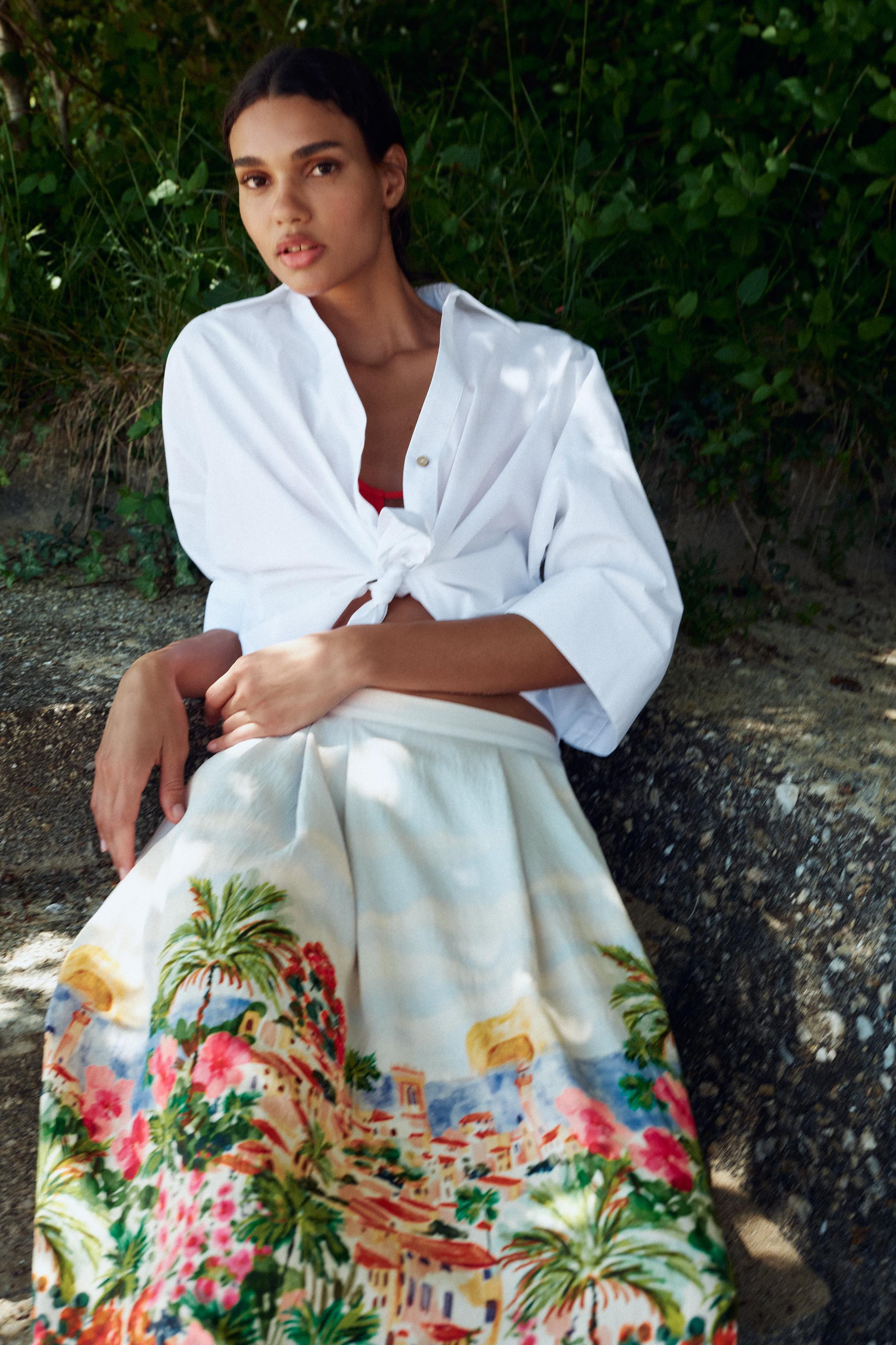 WIDE SLEEVE SHIRT | Zara US