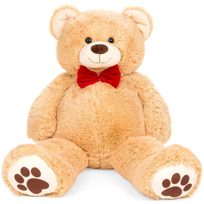 Best Choice Products 38in Giant Soft Plush Teddy Bear Stuffed Animal Toy w/ Bow Tie, Footprints | Target