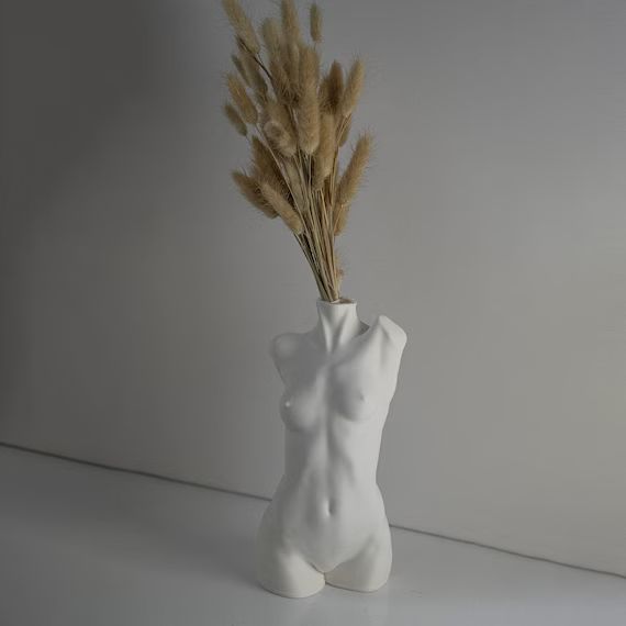 Nude Women Figure Vase Made in UK Modern Vase Female Form | Etsy | Etsy (US)