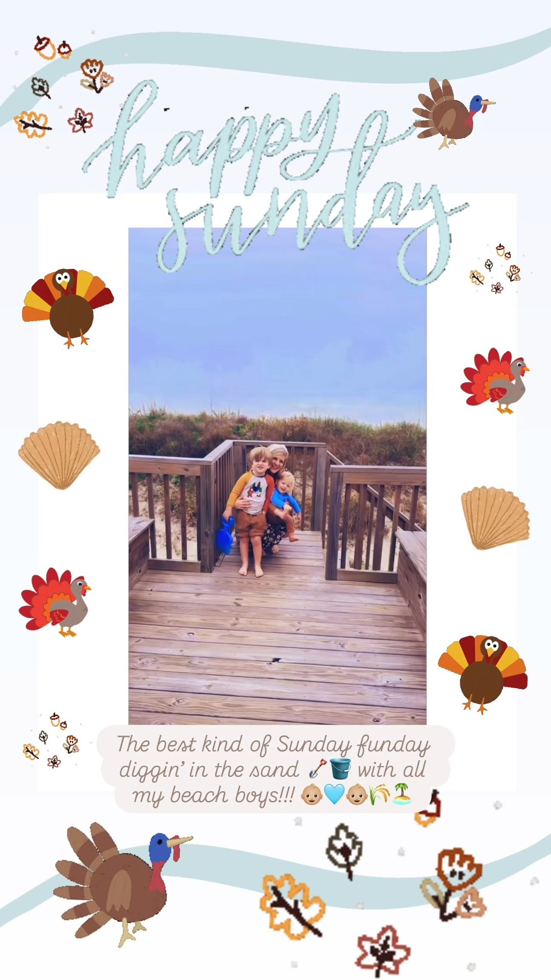 The best kind of Sunday funday diggin’ in the sand 🪏🪣 with all my beach boys!!! 👶🏼🩵👶🏼🌾🏝️

#LTKBaby #LTKFamily #LTKTravel