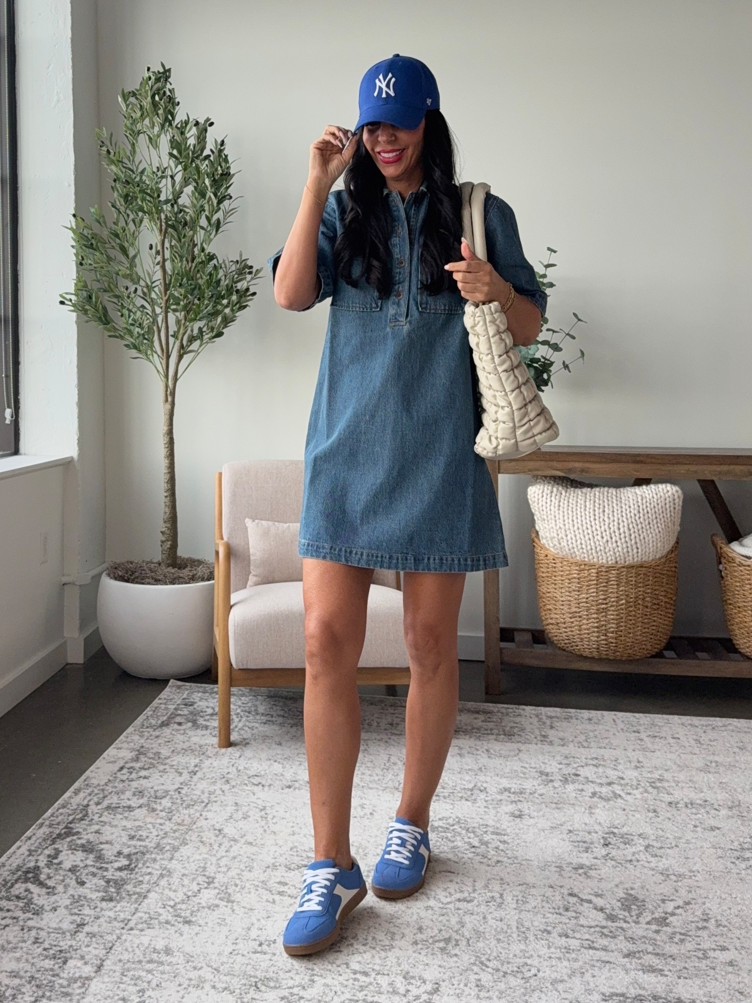 Denim dress - size small 

#LTKU #LTKFindsUnder50