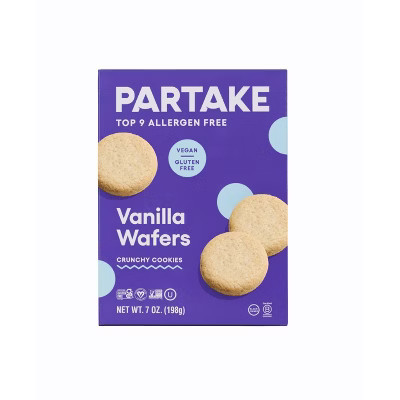 Partake Gluten Free Vegan Vanilla Wafers - 7oz | Target
