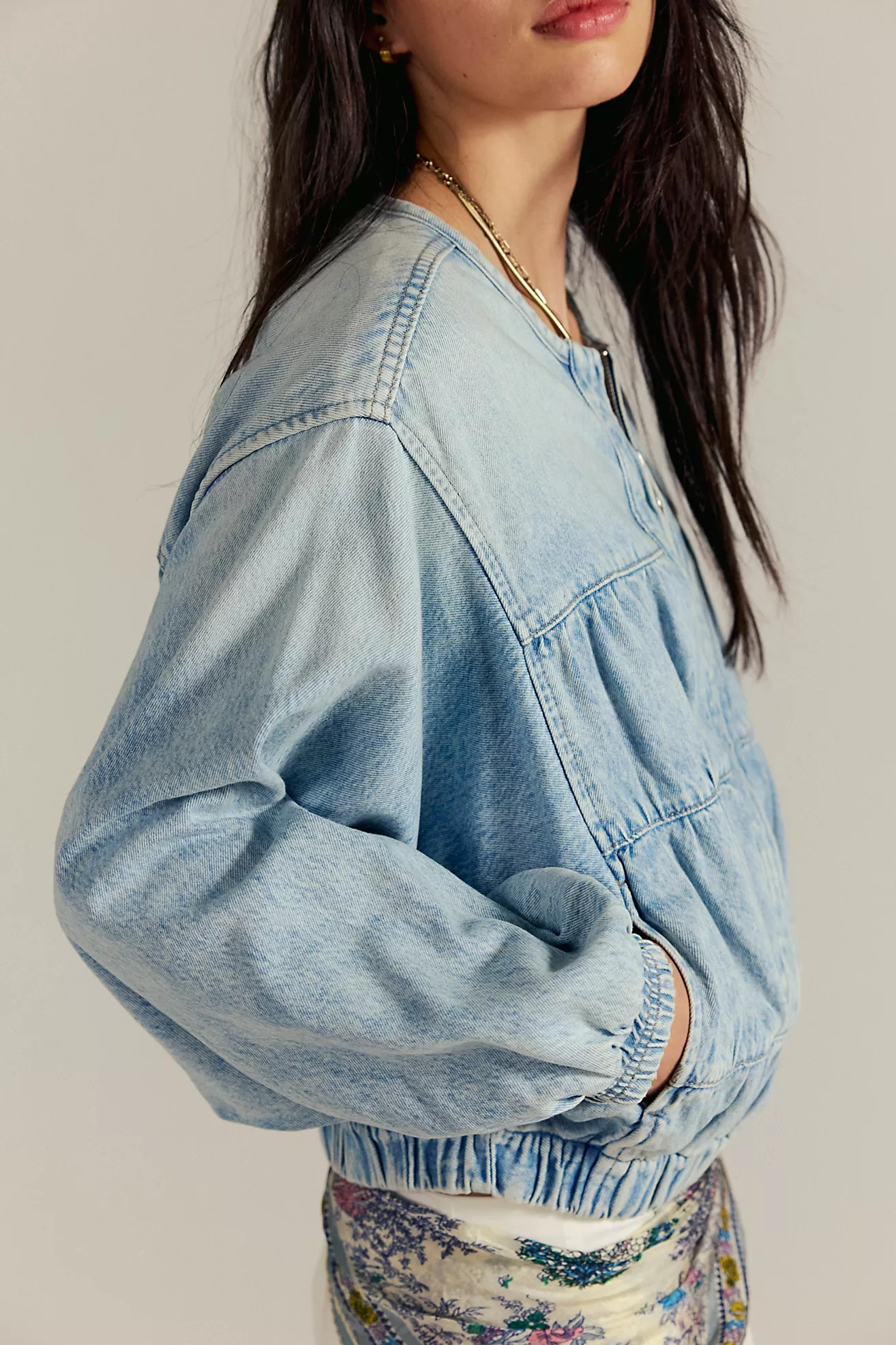We The Free Layla Denim Jacket | Free People (Global - UK&FR Excluded)