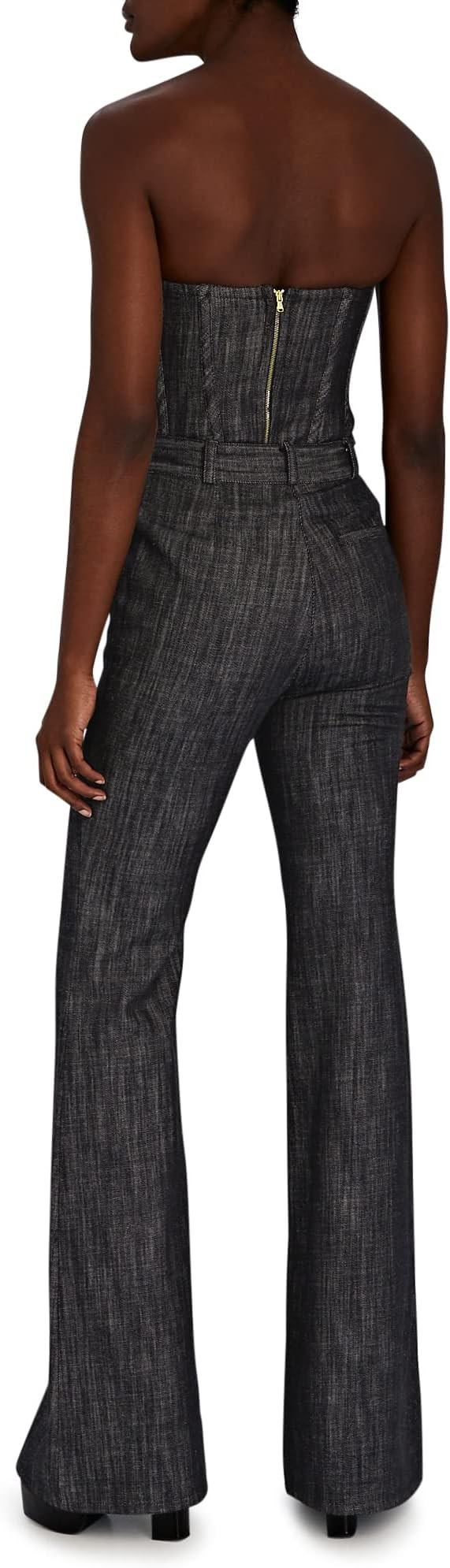 Amazon.com: Sergio Hudson, High Waisted Flared Trouser : Luxury Stores | Amazon (US)