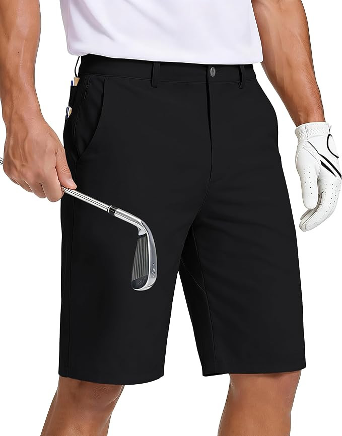 JWM Mens Golf Shorts 8"/11" Inseam - Stretch Lightweight Quick Dry Flat Front Hybrid Casual Dress... | Amazon (US)