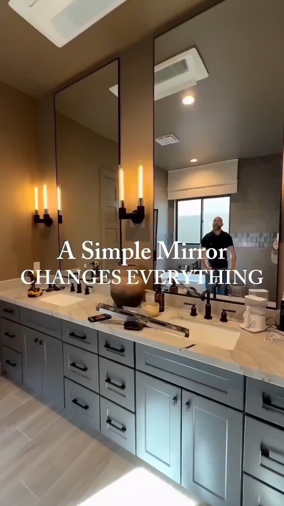 It’s wild how one small change can completely transform a space 🤍Swapping in the right mirror instantly makes the room feel brighter, bigger, and more elevated. 

Mirrors bathroom mirrors bathroom makeover simple decor 

Summerthompsonstyles

#LTKHome #LTKvlog #LTKdayinmylife