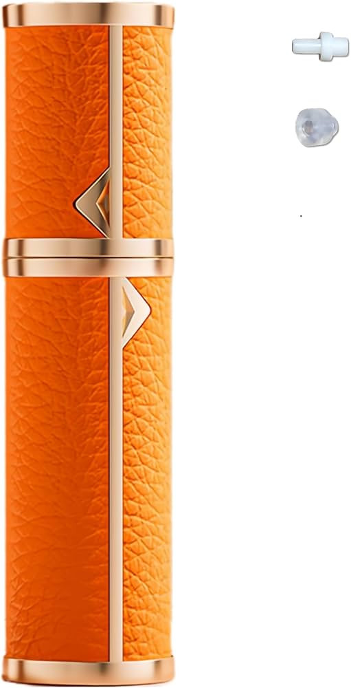 Perfume Travel Refillable Bottle Cologne Portable Atomizer Genuine Leather Fragrance Scent Spraye... | Amazon (US)