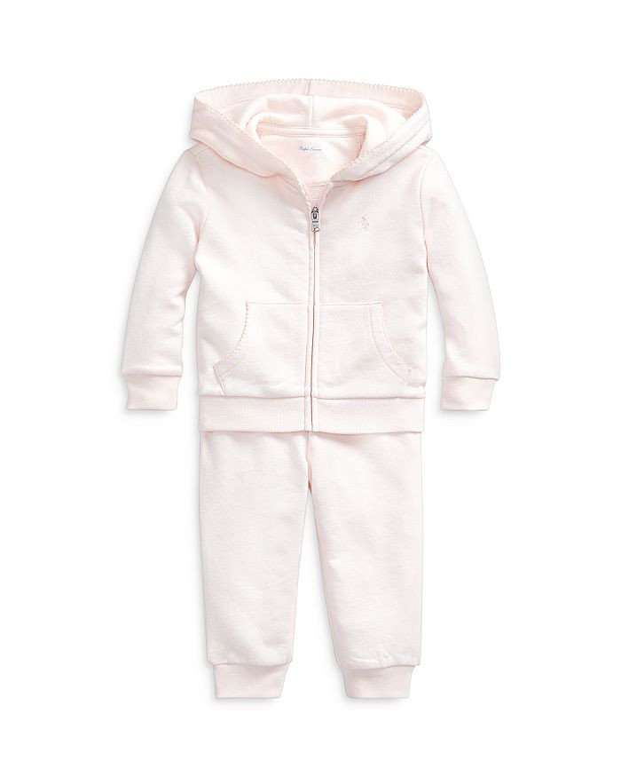 Ralph Lauren Polo Girls' French Terry Hoodie & Jogger Pants Set - Baby Back to Results -  Kids - ... | Bloomingdale's (US)