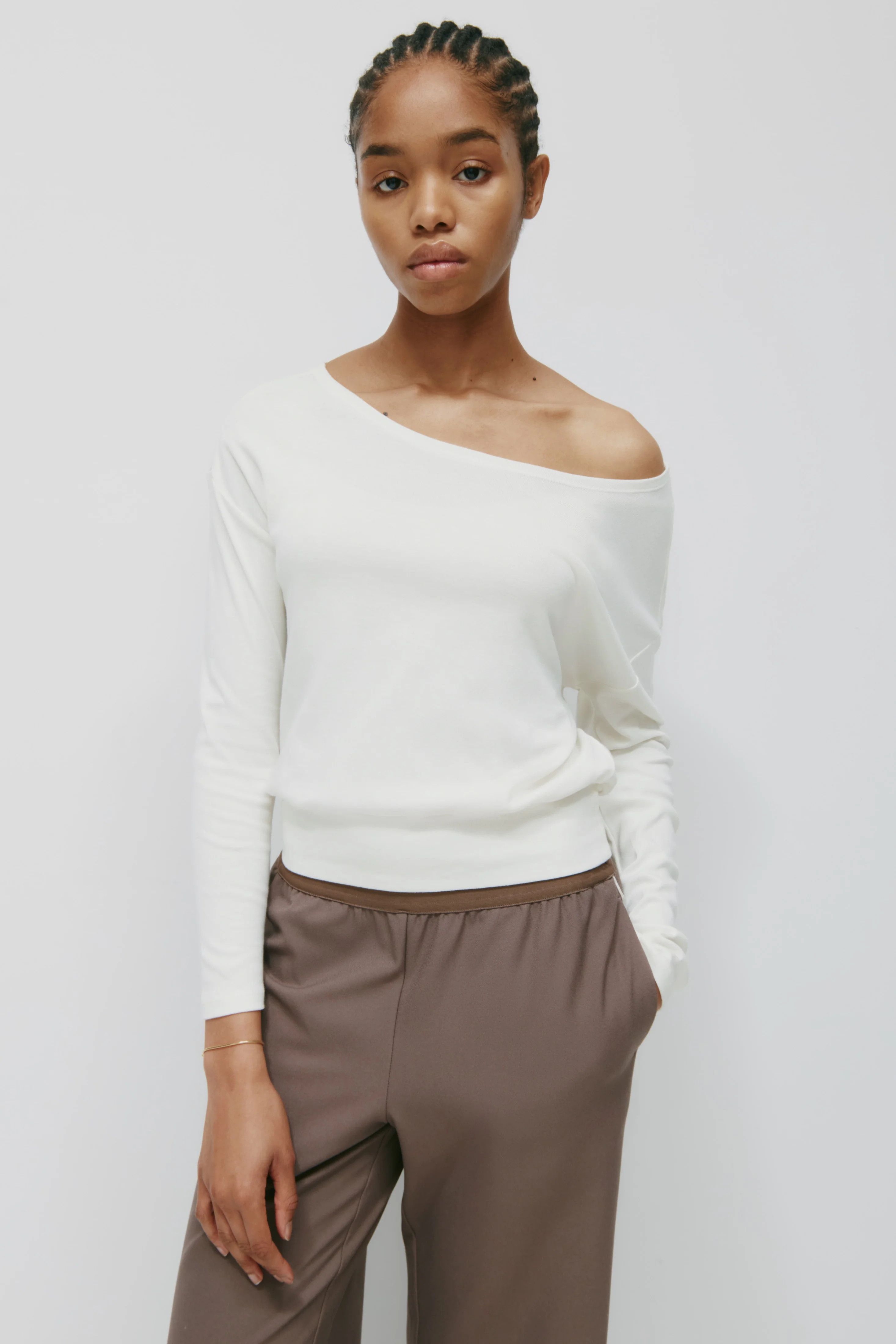 Women's Zahra Slouch Longsleeve | Kotn