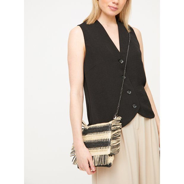 Buy Mono Stripe Chain Strap Bag One Size | Bags | Tu | Tu Clothing