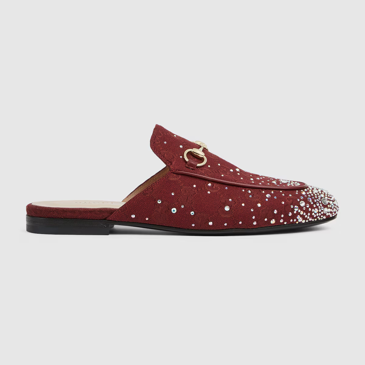 Gucci - Women's Princetown slipper with crystals | Gucci (US)