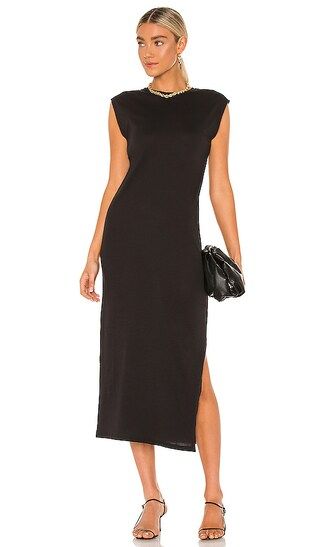 Le Muscle Maxi Dress in Noir | Revolve Clothing (Global)