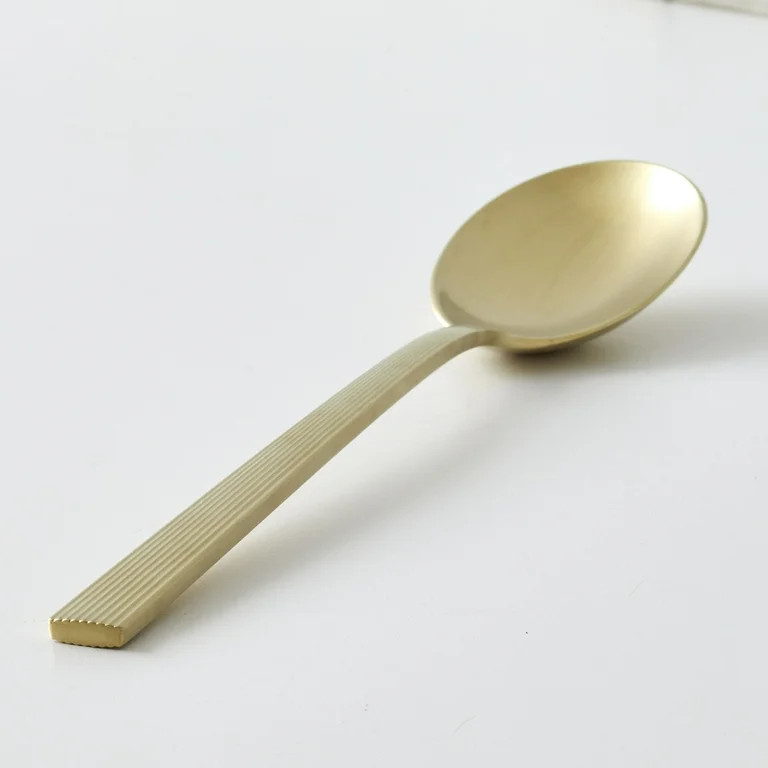 Better Homes & Gardens River 20-Piece Gold Stainless Steel Flatware Set (Service for 4) | Walmart (US)