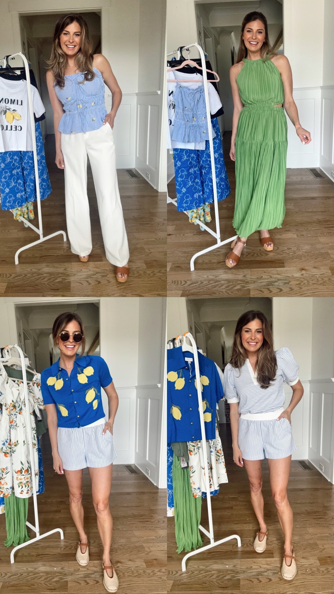 Lemon tank - TTS / adorable!! 
Pants - I own in 4 colors , run long size down , quality is great esp for price 
Green dress - super comfortable- size down 
Blue lemon top - TTS 
Short / sweater set - TTS very comfortable/ good quality 

#walmartpartner @walmart @walmartfashion #walmartfashion @shop.ltk #liketkit #liketk.it/xx

#LTKStyleTip #LTKSeasonal #LTKFindsUnder50