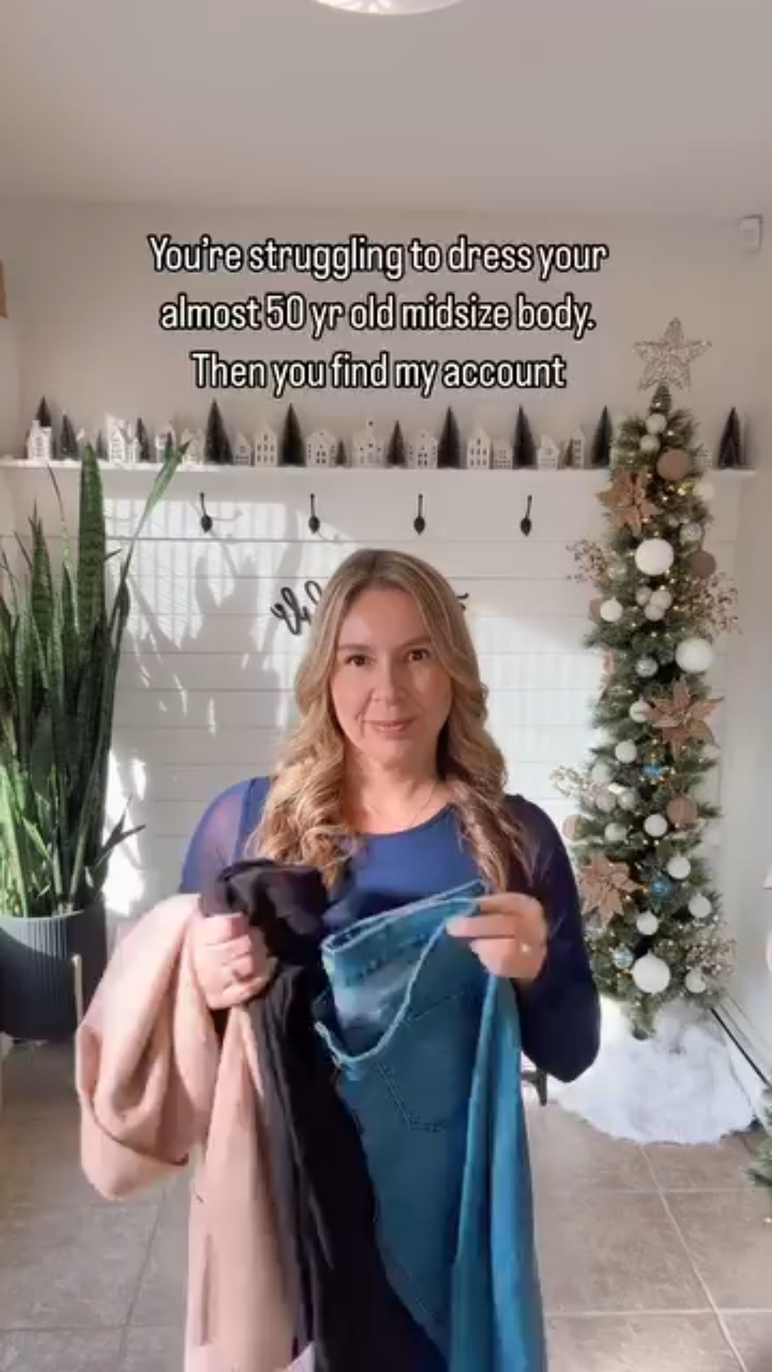 Struggling to dress your midsize body as you approach 50? Girl, I get it! Finding affordable, stylish outfits that actually fit can feel impossible—until now.

From buttery soft leggings to stretchy jeans that love your curves (and your belly pouch), I’m here to make fashion FUN again. 🙌 Affordable Amazon, Old Navy &  Target finds are my jam, so follow along for looks you’ll love without breaking the bank.

#over40style #momfashion #casualstyleforwomen #styleover40 #winterstyles #winteroutfitideas #over50fashion #Itkholiday #styleforwomen #nyeoutfit #momoutfit #anrabess #amazonstyle #midsizegirl #midsizeoutfits #softbelly #foodbaby #Itkworkwear 

#LTKFindsUnder50 #LTKOver40 #LTKMidsize