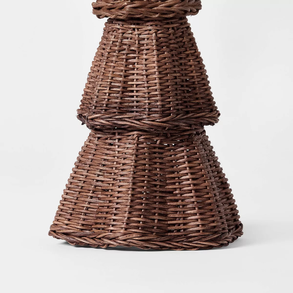 Scalloped Rattan Christmas Tree - Threshold™ designed with Studio McGee | Target