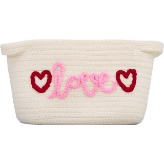 Joyward "Love" Round Storage Basket, 5.9 in | CVS Health