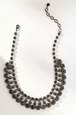 Chunky Layered Crystal Necklace | Anthropologie (US)