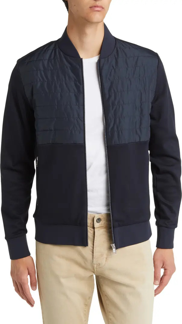 Skiles Quilted Bomber JacketBOSS | Nordstrom