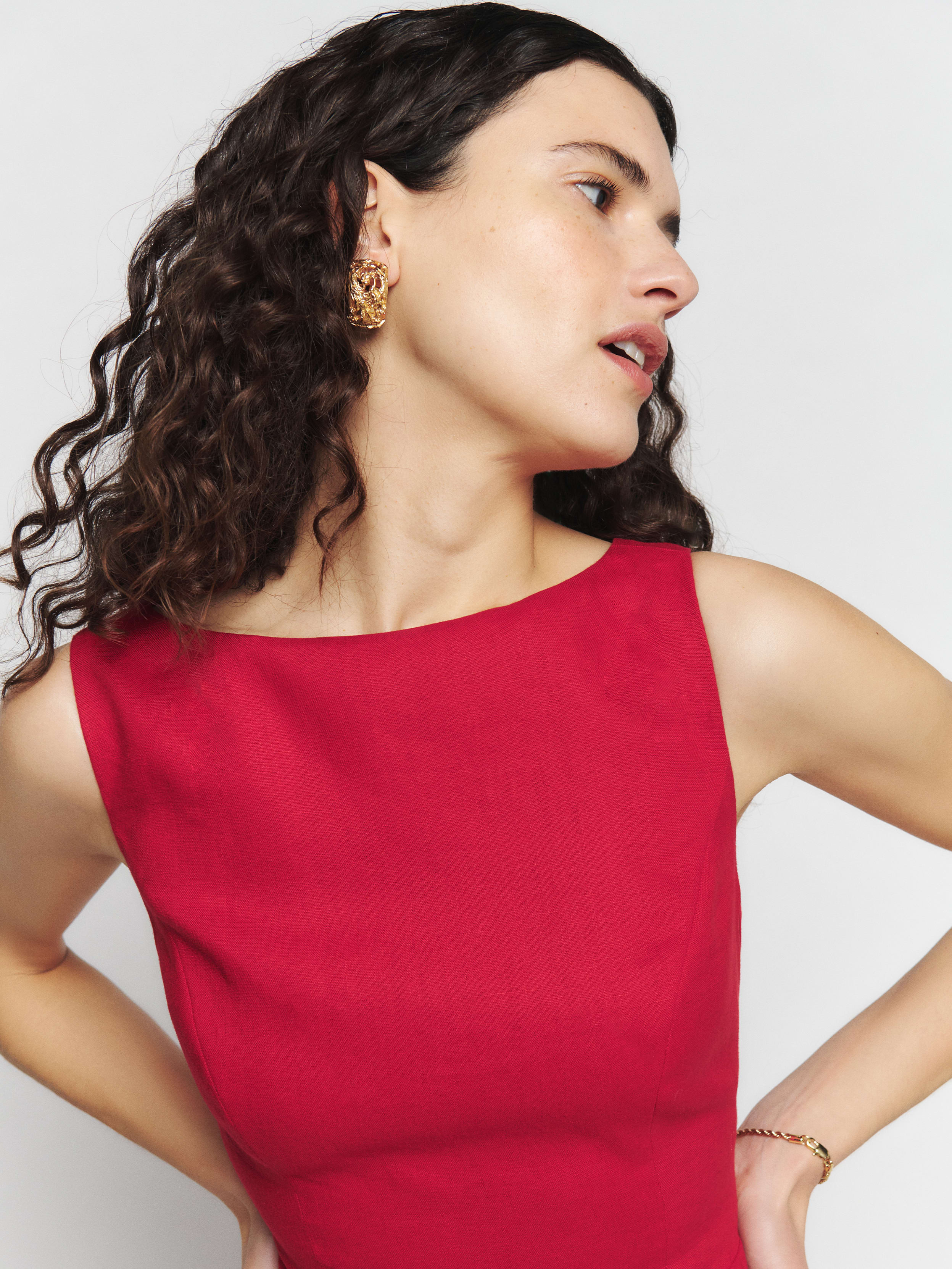 Zenni Linen Dress | Reformation (Global)