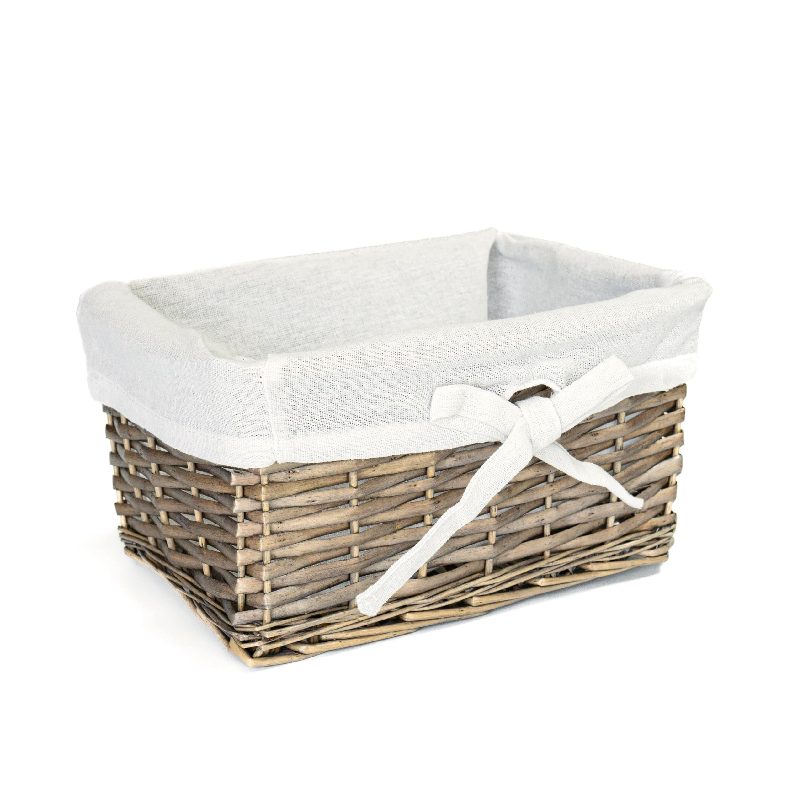 Arthur Cameron - Hand-Crafted Wicker Hamper Basket with Removable Lining - This Empty Hamper Box ... | Amazon (UK)