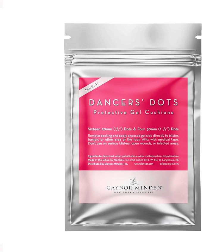Gaynor Minden Dancers Dots | Gel Blister Pads | Hydrogel Patches for Prevention of Blisters | Ins... | Amazon (US)