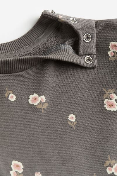 Patterned Sweatshirt Dress | H&M (US)