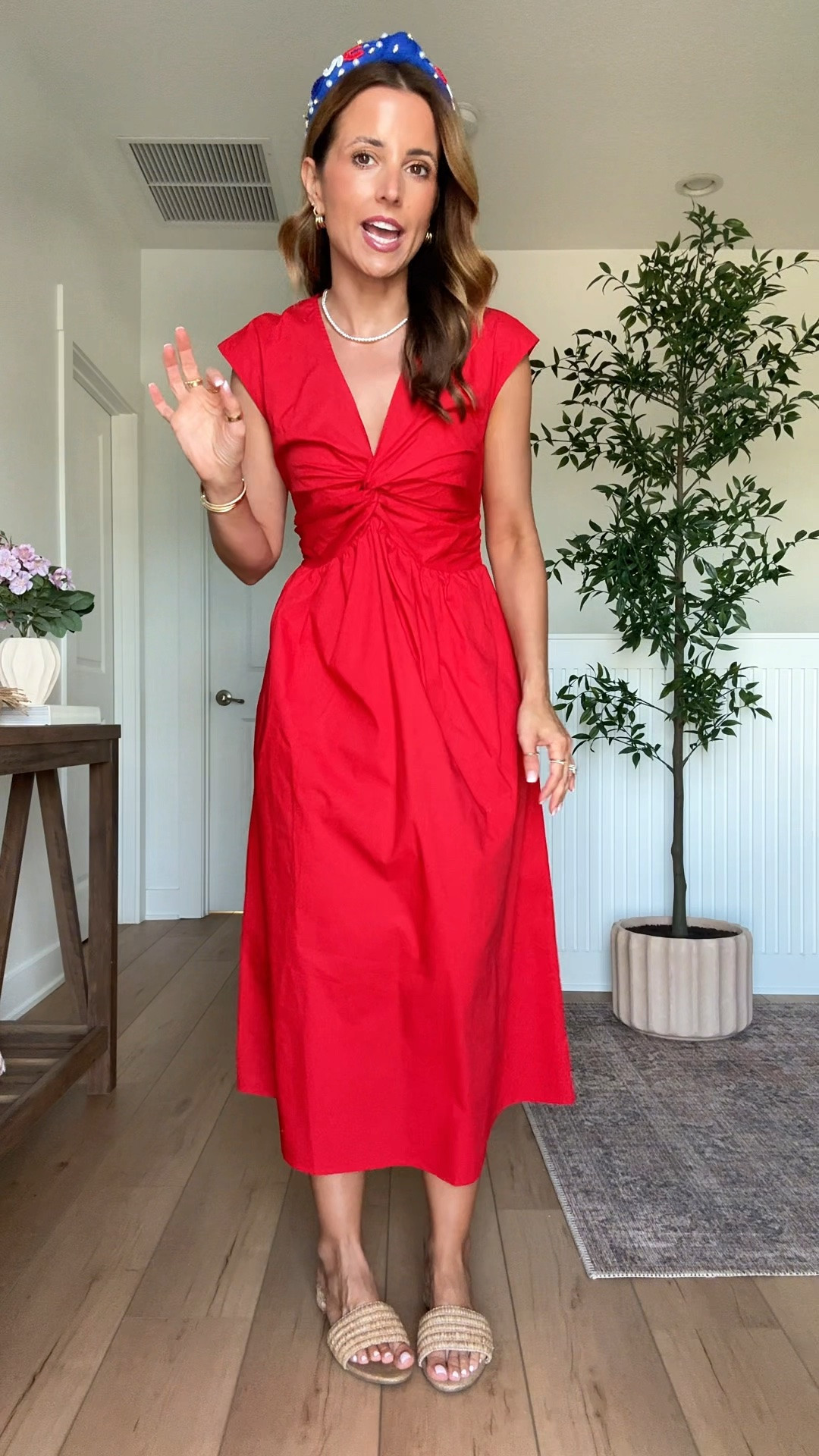 New Target arrivals! Spring outfits. Summer outfits. Twist not midi in XS - rent a little bit big and a lot of you could size down. Fourth of July outfit. Memorial Day weekend. Summer dress. Vacation dress.

#LTKootd #LTKTravel #LTKSwim
