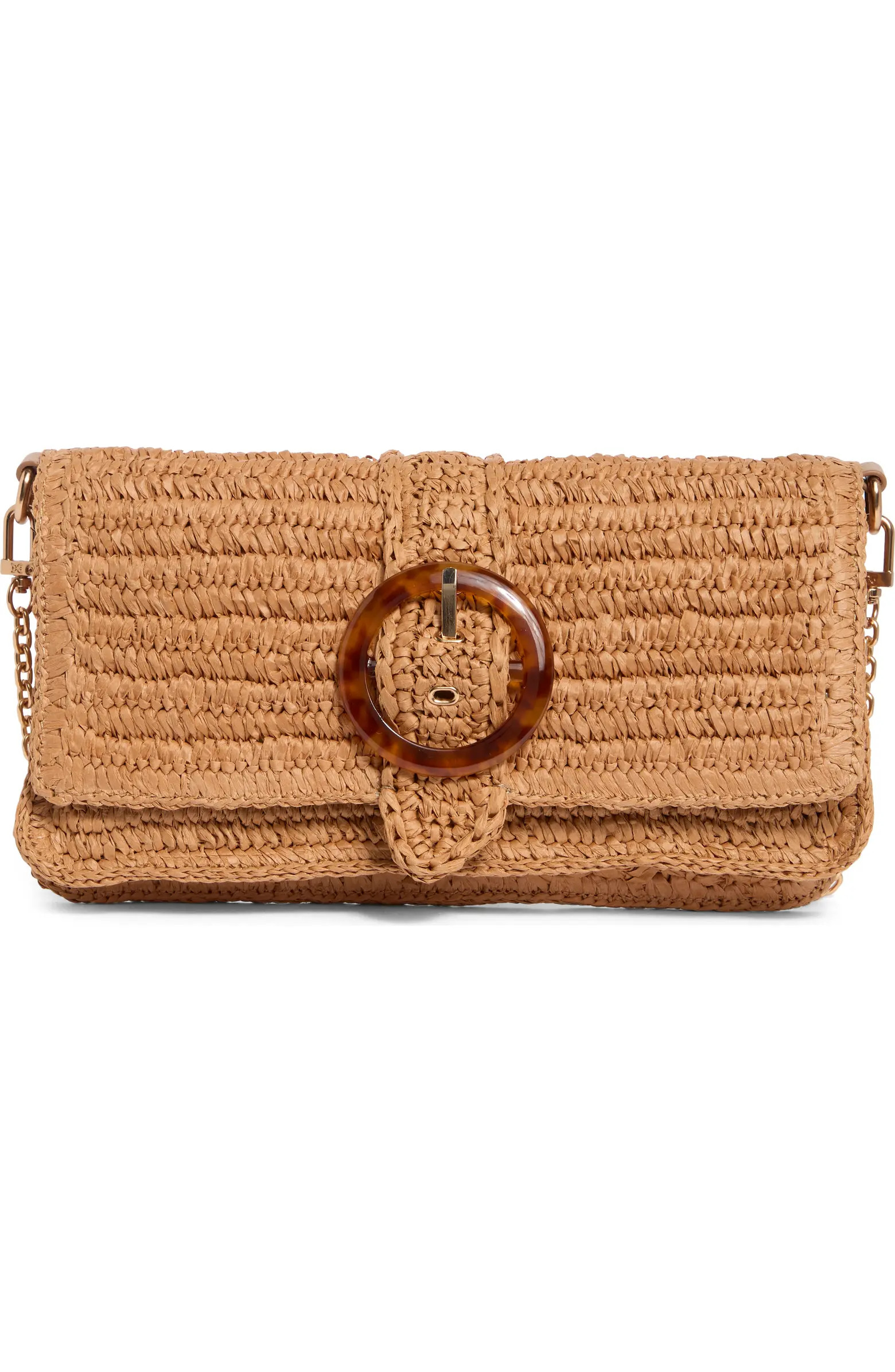 Sam Edelman Bailee Woven Raffia Clutch | Nordstromrack | Nordstrom Rack