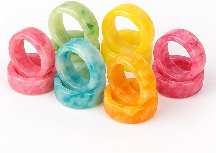 Napkin Rings Holder or Party Decoration, Dinning Table, Everyday, Family Gatherings - A Great Tab... | Amazon (US)