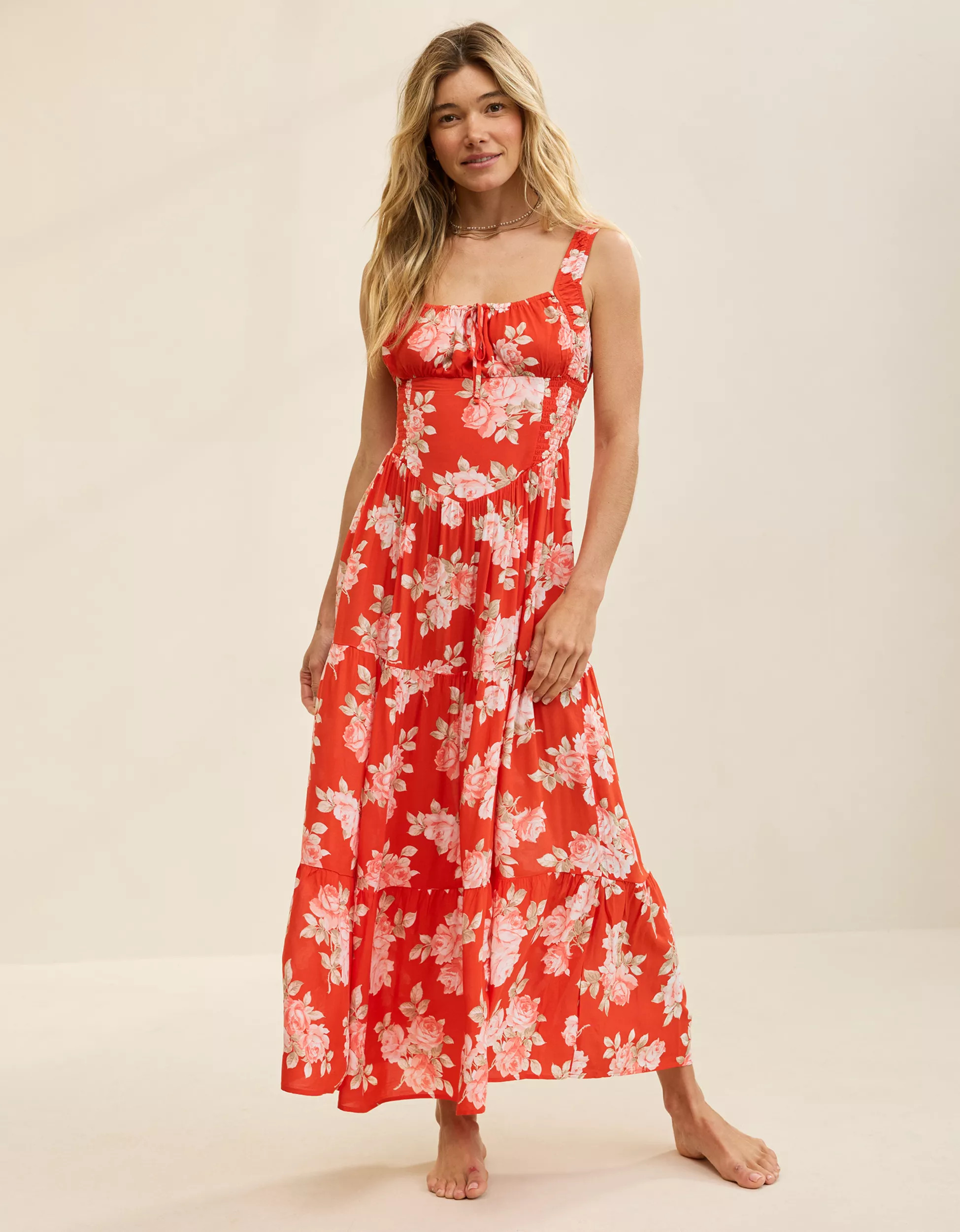 Aerie Milkmaid Dress | Aerie
