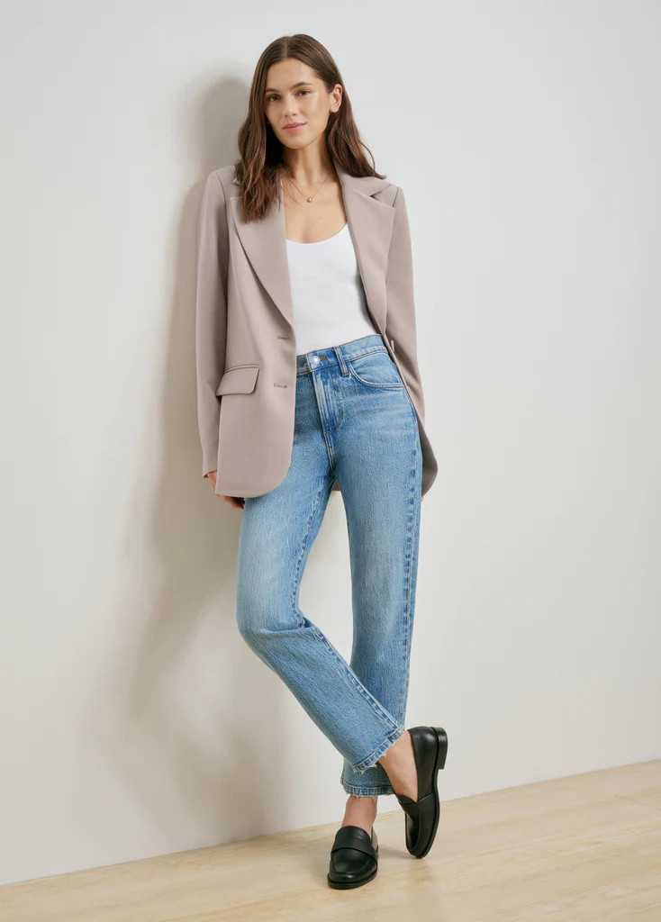 THE DOT MID RISE STRAIGHT ANKLE | Favorite Daughter