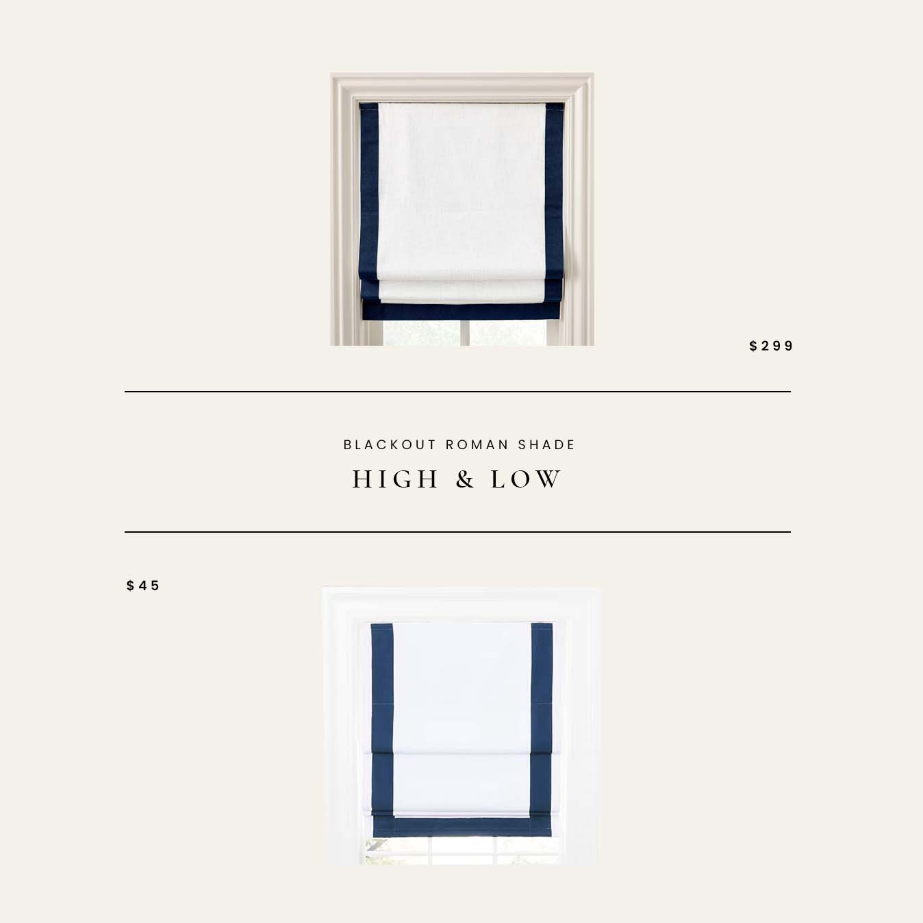 High / Low : Blackout Roman Shade 

 

#LTKHome