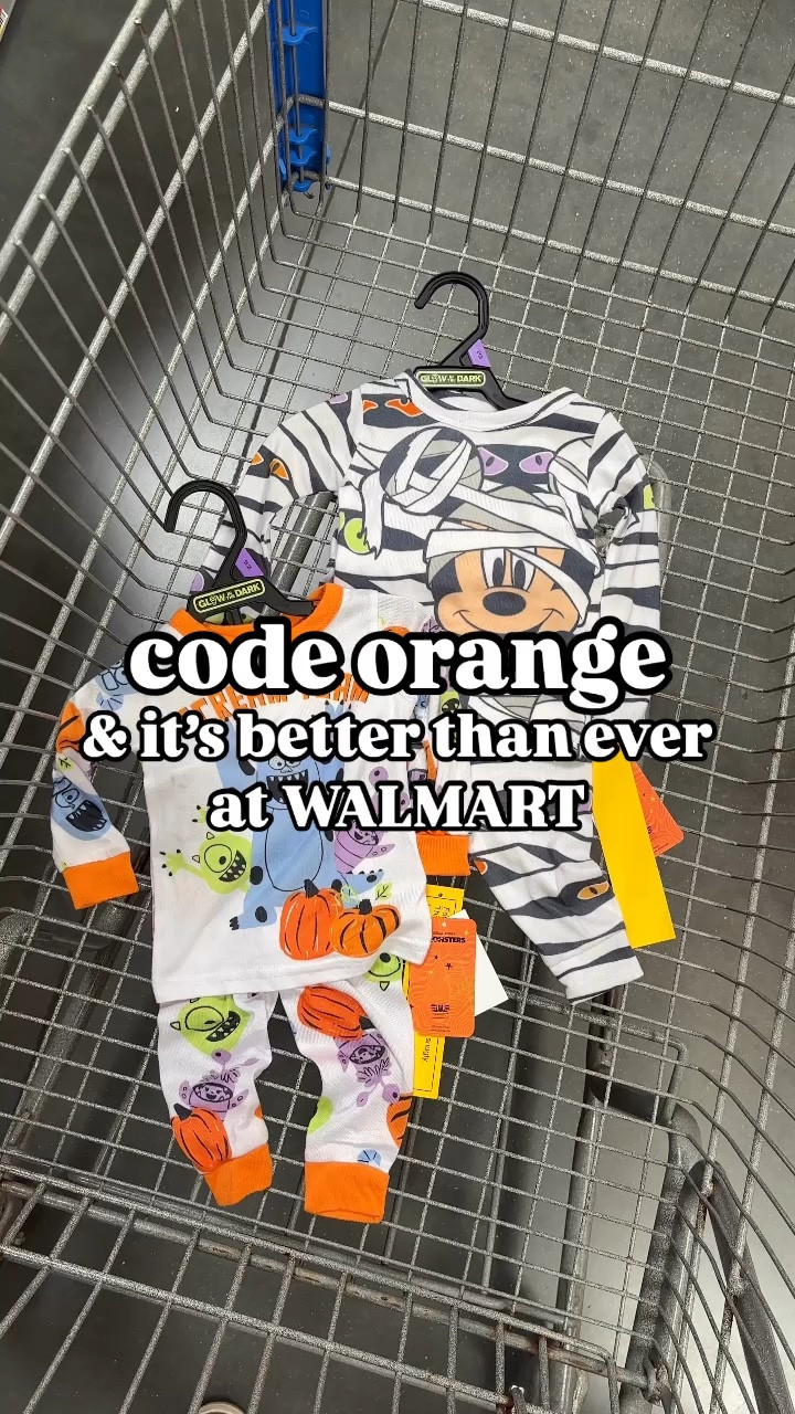 Code Orange at walmart!! New toddler and baby Halloween pajamas at Walmart! Disney Halloween pajamas at walmart!


#halloweenbaby #halloweenkids #walmarthalloween

#LTKVideo #LTKSeasonal #LTKKids