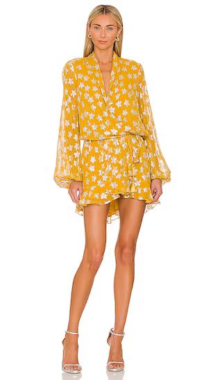 Vega Mini Dress in Yellow | Revolve Clothing (Global)