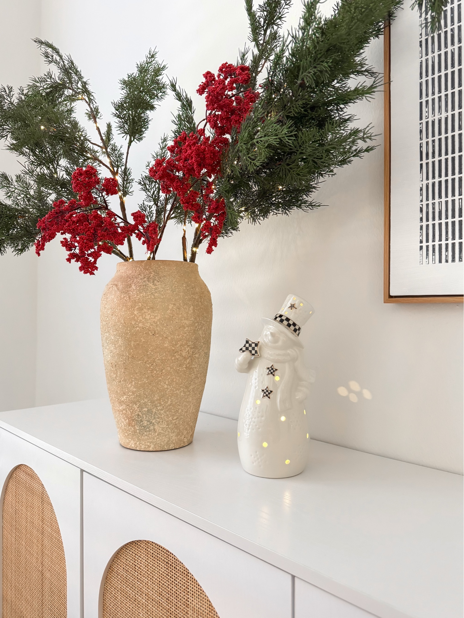 New illuminated snowman from MacKenzie-Childs looks so pretty on a credenza or bookshelf 

#LTKHoliday #LTKSeasonal