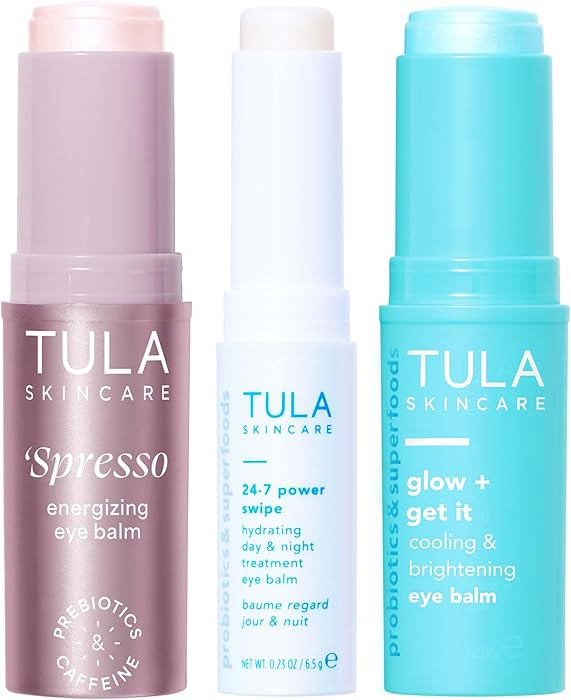 TULA Skin Care Eye Balm Extravaganza - Dark Circle Under Eye Treatment, Instantly Hydrate and Bri... | Amazon (US)