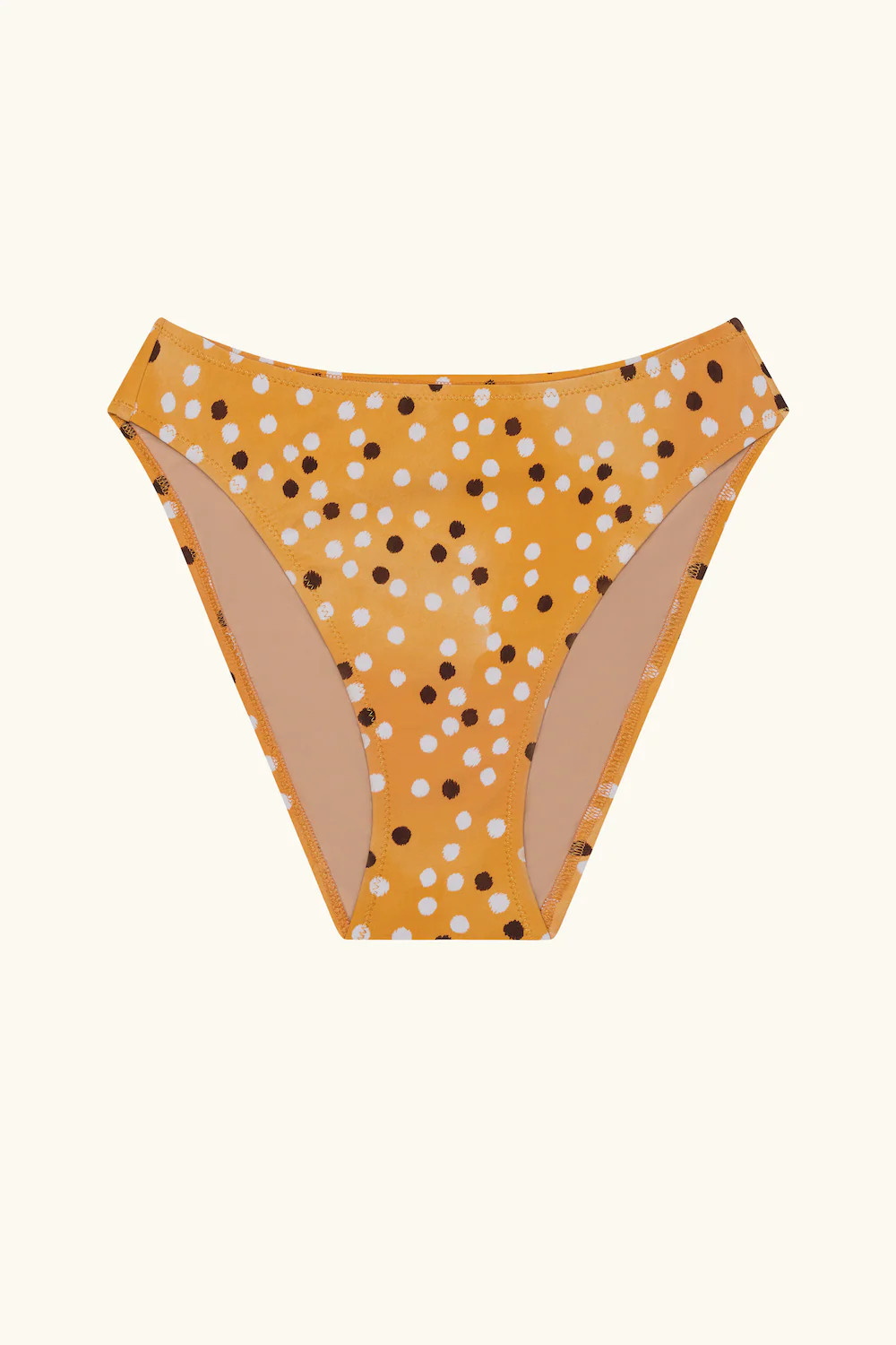 The Marie Bottom - Marigold Ikat Dot | Follow Suit Swimwear