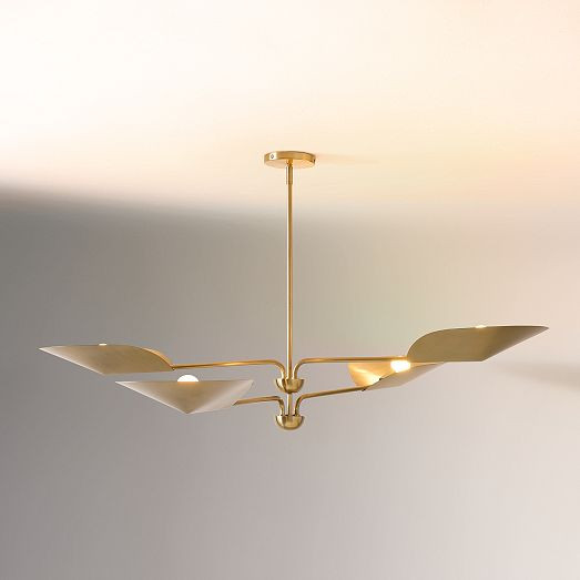 Laughton 4-Light Chandelier (48") | West Elm CA