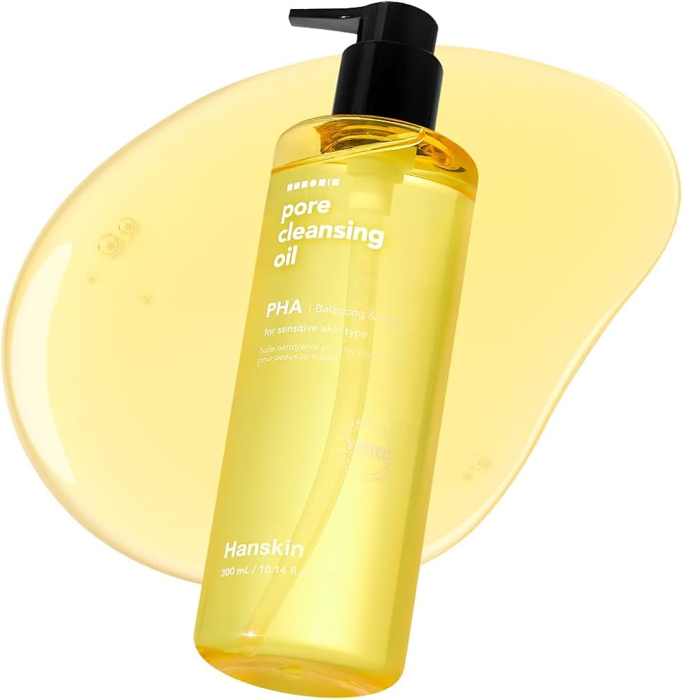 Hanskin PHA Pore Cleansing Oil - Korean Deep Pore Cleansing Makeup & Sebum Remover XL, Blackhead ... | Amazon (US)