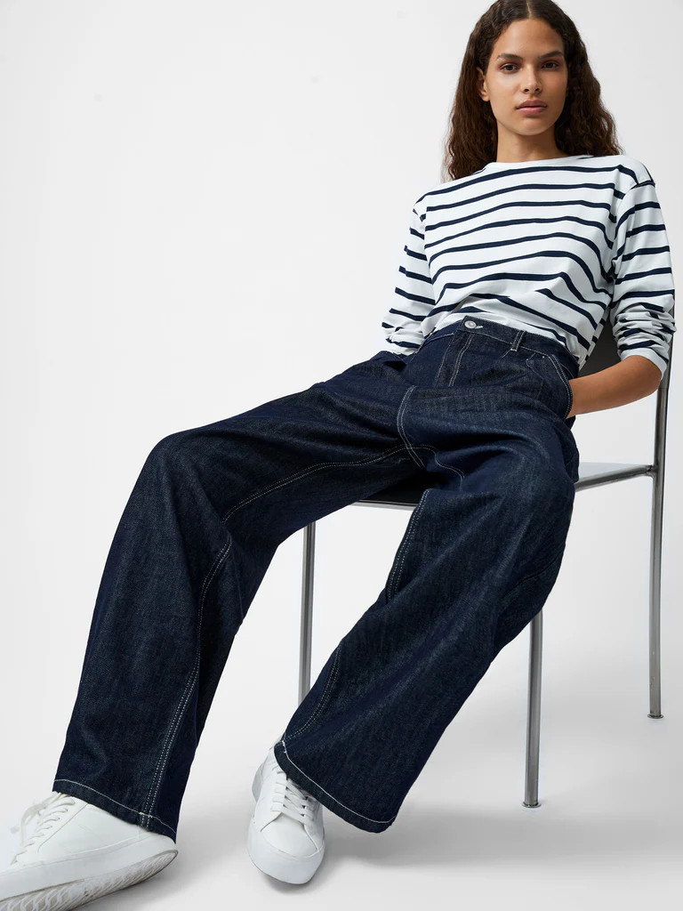 Finley Denim Wide Leg Jeans 32 Inch | French Connection (UK)