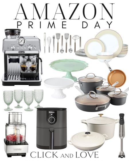 Amazon Prime Day finds for the kitchen! 

Espresso machine, coffee maker, dish set, cookware, pots and pans, air fryer, frothier, glassware, glasses, blender, processor, cake stand, cooking utensils, Amazon kitchen, kitchen gadgets, Amazon, Amazon home, Amazon finds, Amazon must haves, Amazon sale, prime day, early prime day sale, Amazon prime, sale finds, sale alert, sale #amazon #amazonhome

#LTKhome #LTKxPrimeDay #LTKsalealert
