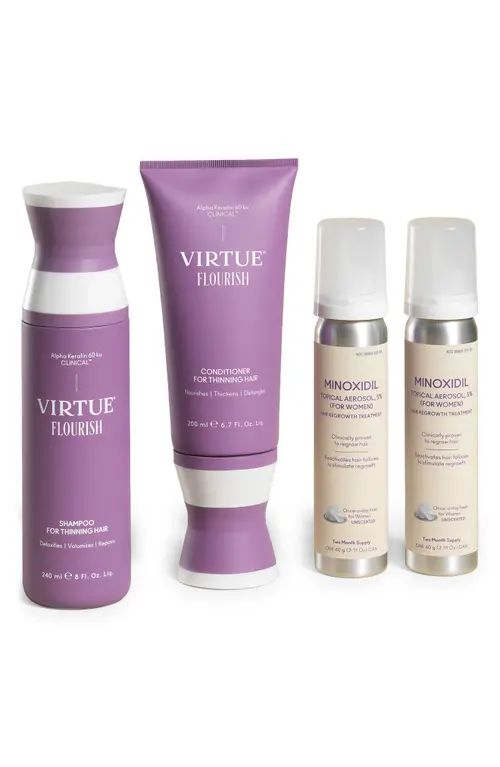 Virtue® Flourish Nightly Intensive Hair Growth Treatment Set for Women in 90 Day at Nordstrom | Nordstrom